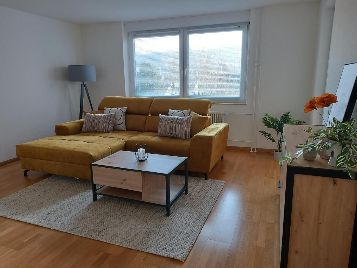 Apartment "Waldblick" - 77 Qm, 2 Schlafzimmer, Direkte S-Bahnverbindung Nach Basel, Schweiz Maulburg Zewnętrze zdjęcie